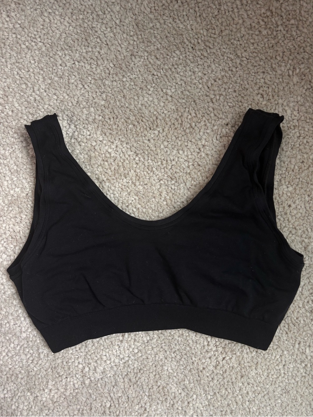 Commando black bra